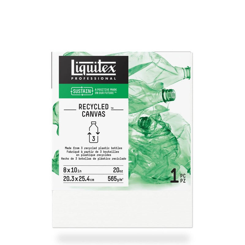 Liqutex Recycled Canvas Traditional 8 x 10 Inches Box of 5