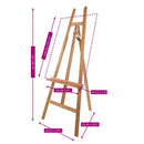 Mabef M20 Beech Wood Lyre Display Easel