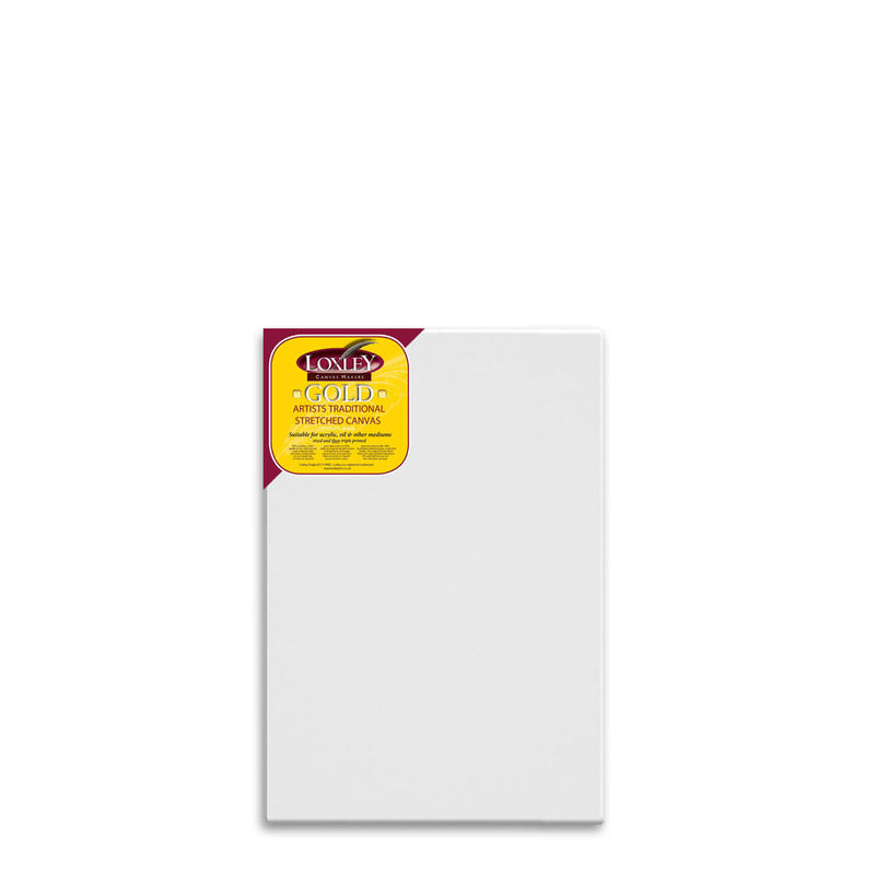 Front facing image of a Loxley Gold Standard Canvas that measures 30 by 20 inches and comes in a box of 5.