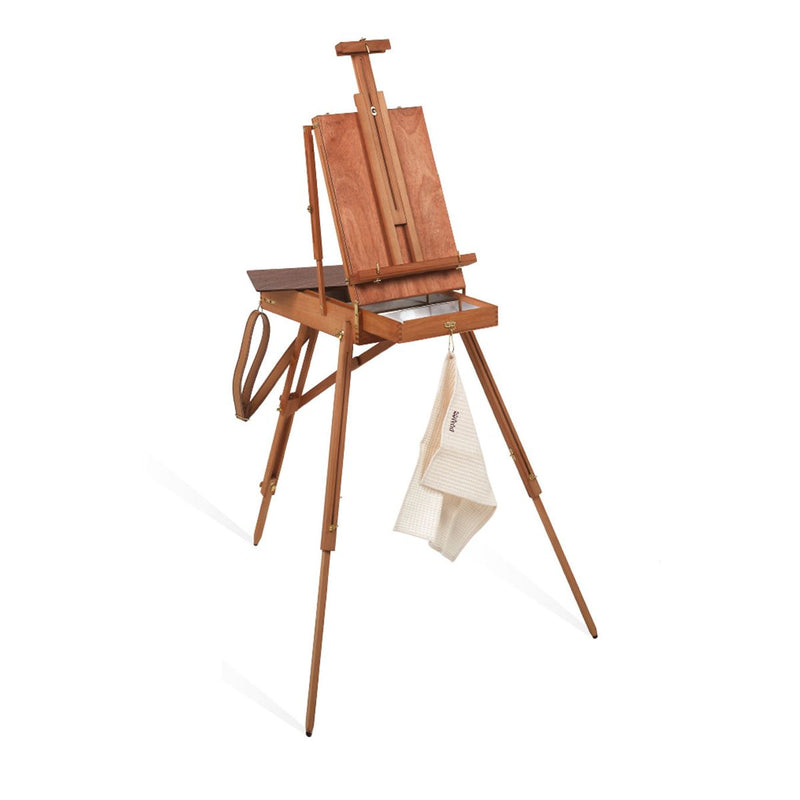 Jullian Full Premium French Easel in Beachwood With Carrying Bag