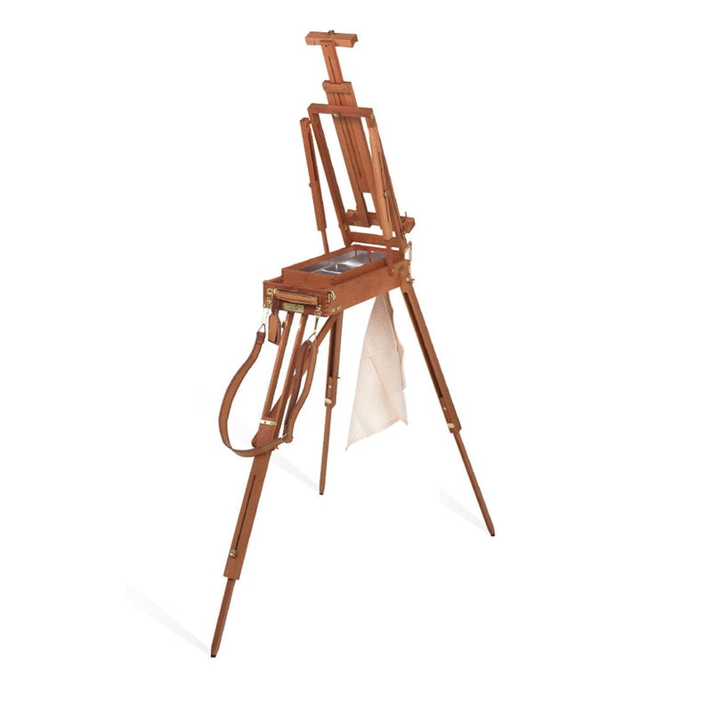 Jullian Half Premium French Easel in Beachwood With Carrying Bag