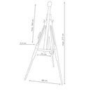 Jullian Large Field Easel in Beechwood With Carrying Bag