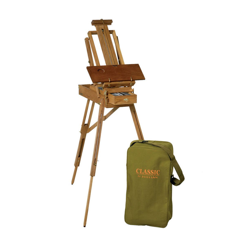 Jullian Half Classic French Easel in Beechwood With Carrying Bag