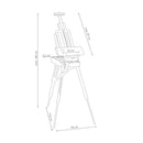 Jullian Half Classic French Easel in Beechwood With Carrying Bag