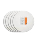 Canvas Store Cotton Canvas Round Panel 40cm x 40cm Box of 5