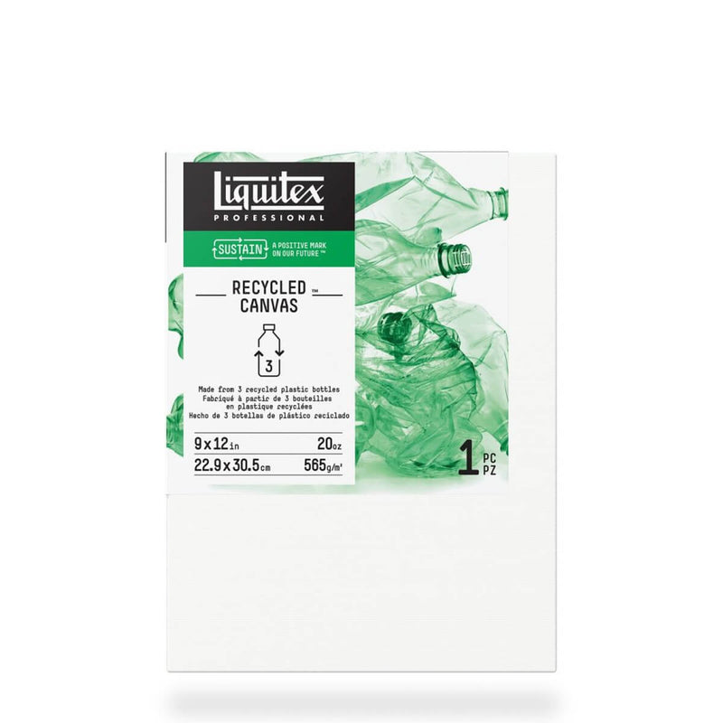 Liqutex Recycled Canvas Traditional 9 x 12 Inches Box of 5