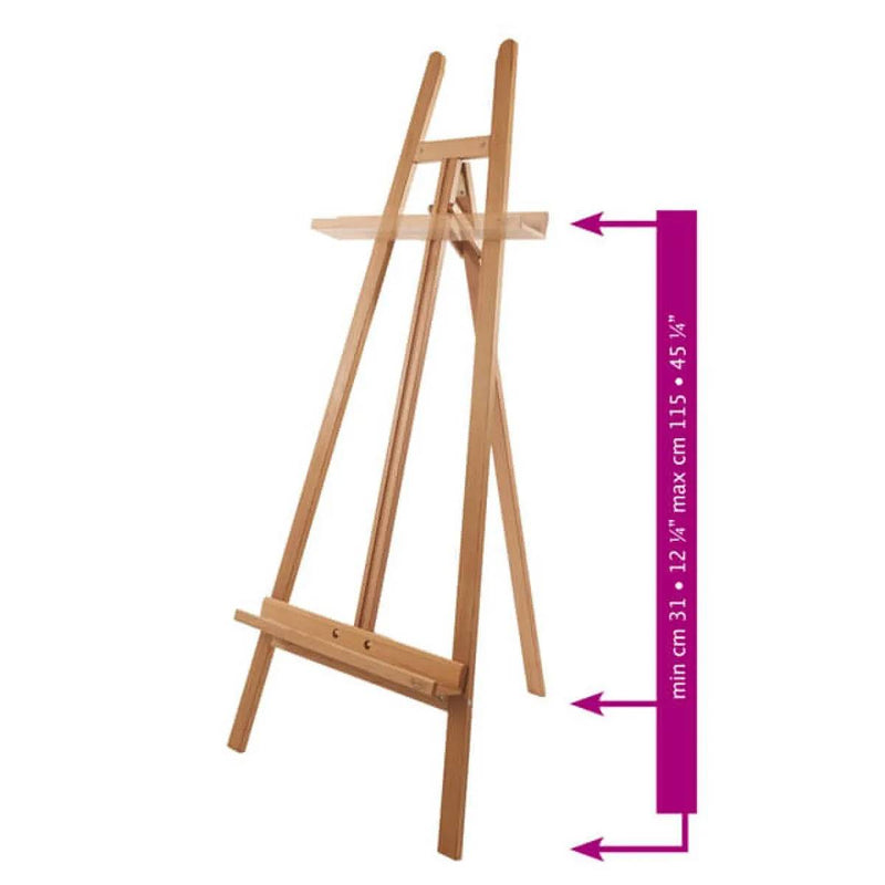 Mabef M20 Beech Wood Lyre Display Easel