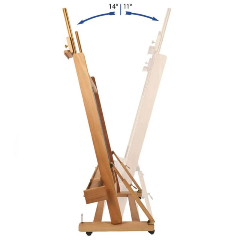 Mabef M02-A Beech Wood 220v Switch Motor Studio Easel