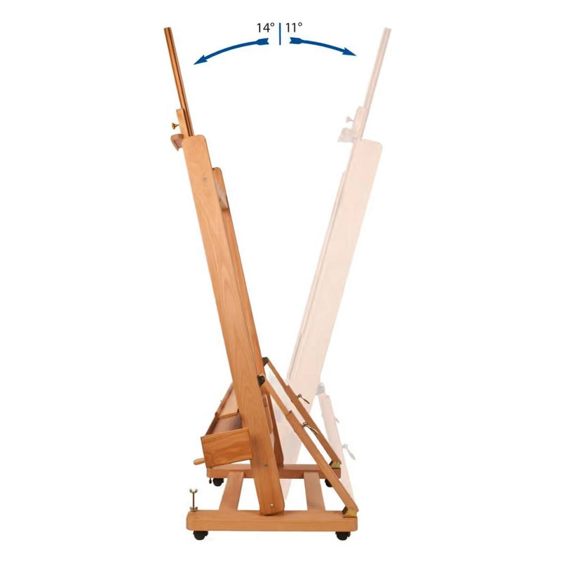 Mabef M04 Professional H-Frame Artists Studio Easel