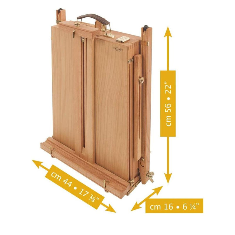 Mabef M22 Beech Wood Collapsible Storage Easel