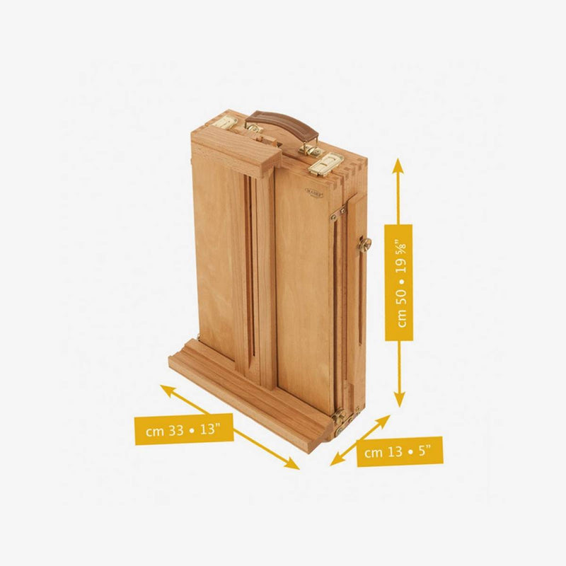 Mabef M24 Beech Wood Table Easel Sketch Box