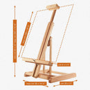 Mabef M31 Adjustable Wooden Table Top Easel