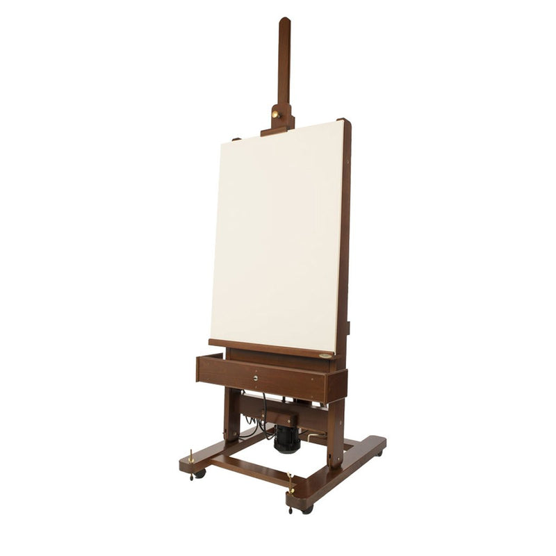 Mabef M01 Dark Beech Wood 220v Electric Motor Studio Easel