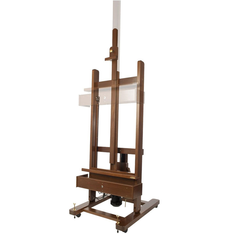 Mabef M01 Dark Beech Wood 220v Electric Motor Studio Easel