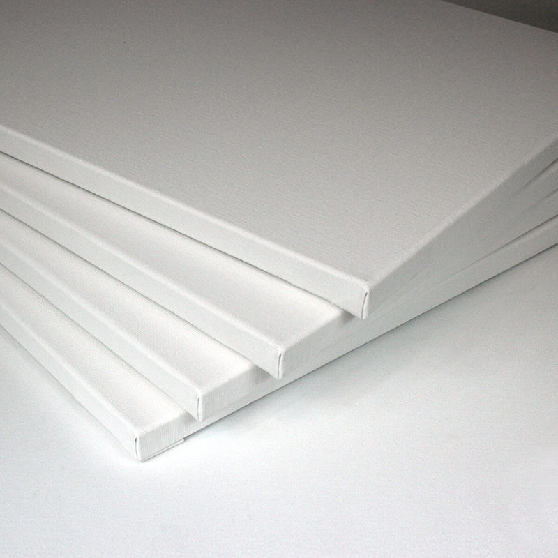 Global Art Supplies Cotton Canvas 20inch x 20inch Box of 4