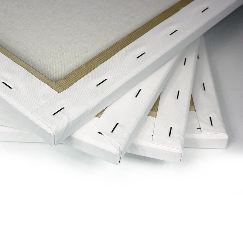 Global Art Supplies Cotton Canvas 24inch x 18inch Box of 4