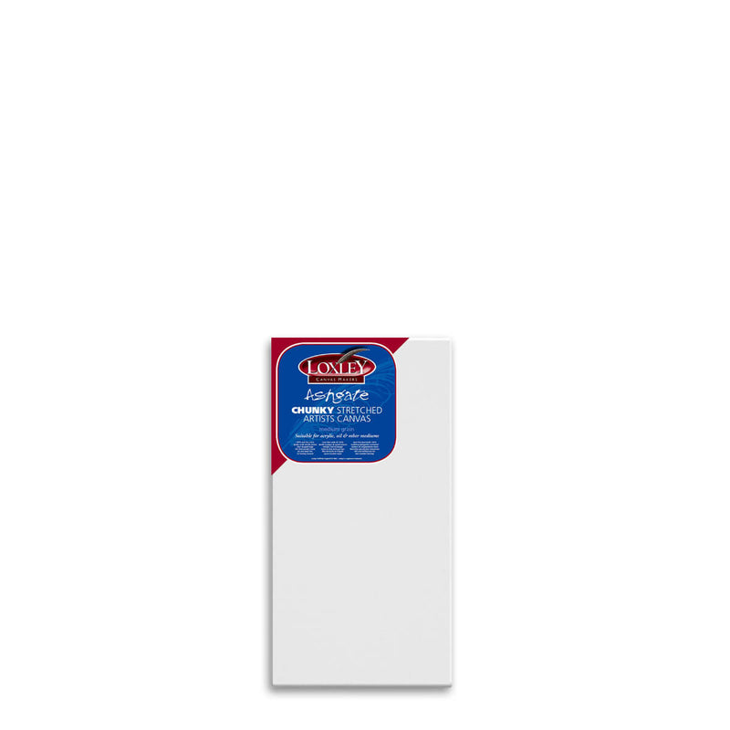 Front facing image of a Loxley Ashgate Chunky Canvas that measures 24 by 12 inches and comes in a box of 5.