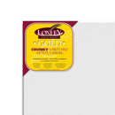 Close up of the corner of a Loxley Gold Chunky Canvas that measures 40 by 40 inches and comes in a box of 2.