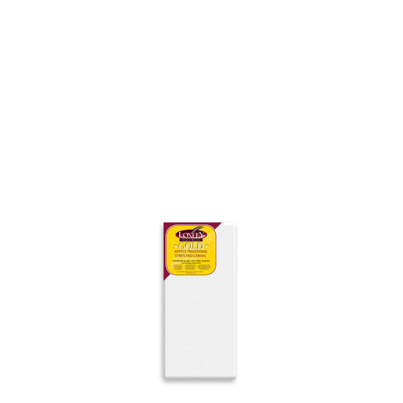 Front facing image of a Loxley Gold Standard Canvas that measures 20 by 8 inches and comes in a box of 5.