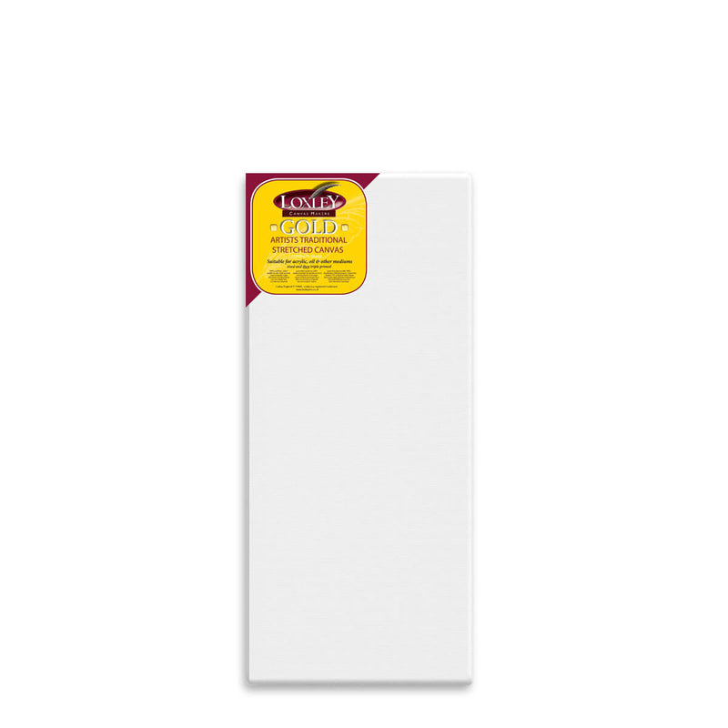 Front facing image of a Loxley Gold Standard Canvas that measures 40 by 16 inches and comes in a box of 5.