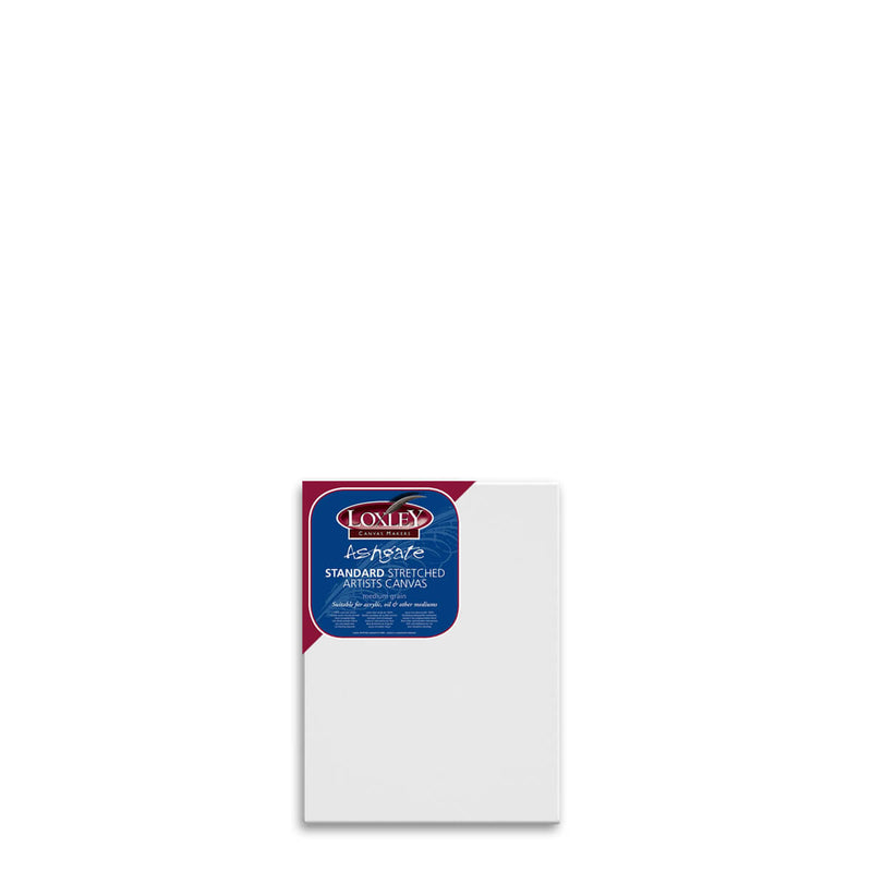 Front facing image of a Loxley Ashgate Traditional Canvas that measures 16 by 12 inches and comes in a box of 5.