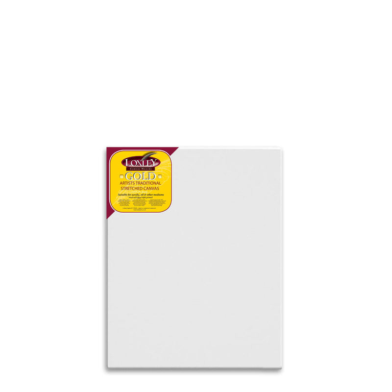 Front facing image of a Loxley Gold Standard Canvas that measures 30 by 24 inches and comes in a box of 5.
