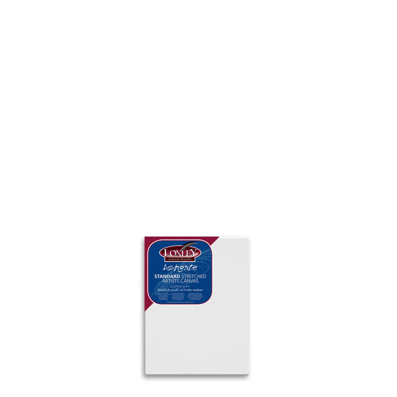 Front facing image of a Loxley Ashgate Traditional Canvas that measures 12 by 10 inches and comes in a box of 10.