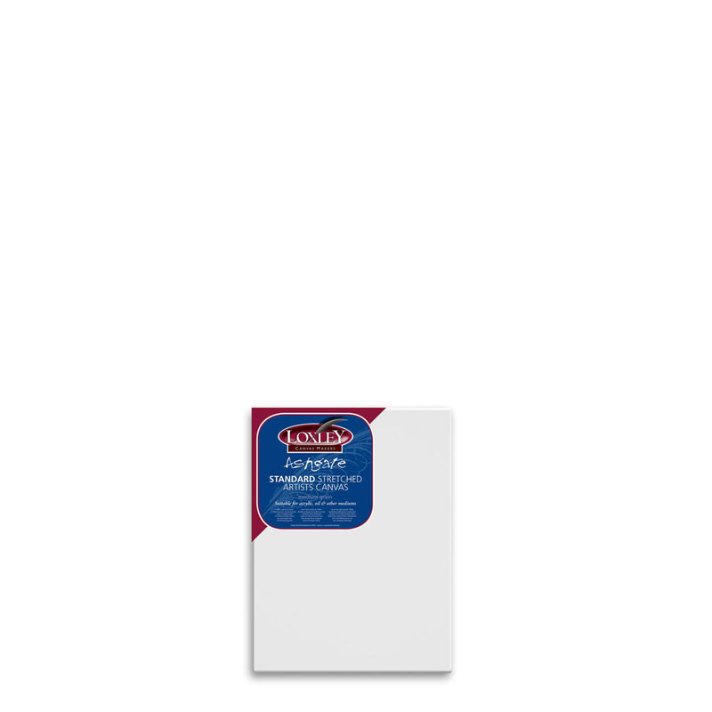Front facing image of a Loxley Ashgate Traditional Canvas that measures 14 by 10 inches and comes in a box of 10.