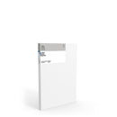 A front facing image of a Winsor & Newton Deep Edge Canvas that measures 18 by 24 inches and comes in a box of 3.