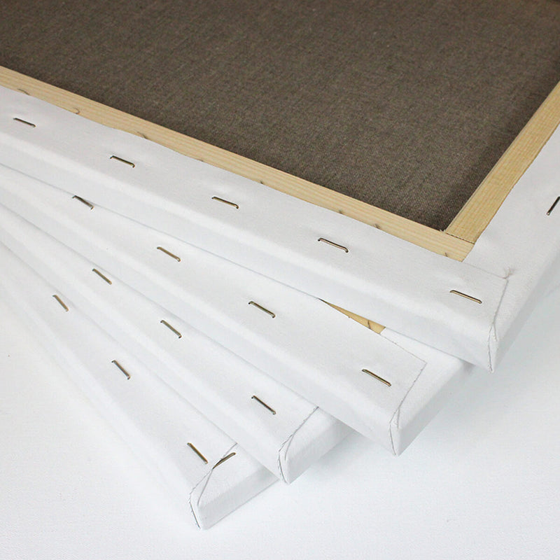 Global Art Supplies Linen Canvas 20inch x 16inch Box of 4