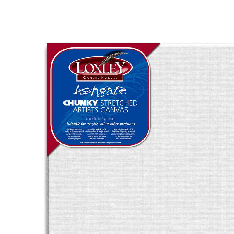 Loxley Ashgate Cotton Canvas Chunky A4 Box of 10