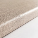 Close up of the back of the wooden frame of a Loxley Linen Clear Gesso Canvas that is 24 by 18 inches and comes in a box of 5